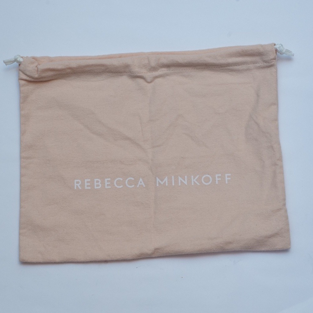 Rebecca Minkoff Cream Beige Dust Bag Authenic Never Used 12.5x10"